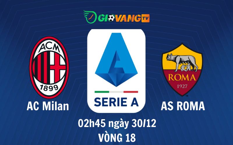 Nhận định soi kèo AC Milan vs AS Roma, 02h45 ngày 30/12
